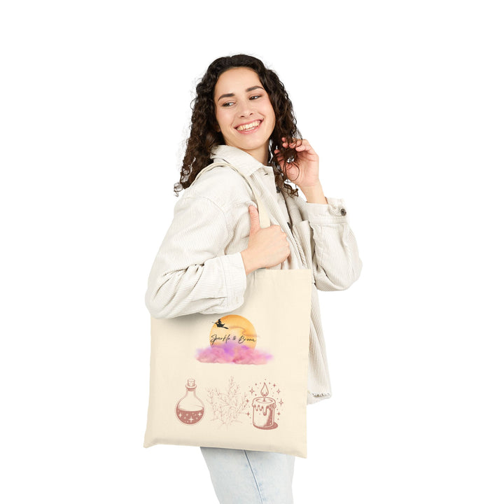Witchy Sh*t Inside — Reversible Spell Tote Bag (Double-Sided Design)