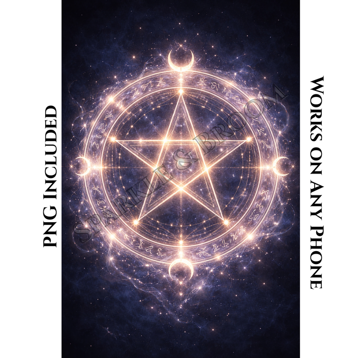Starlight Protection Circle | Mobile Phone Wallpaper