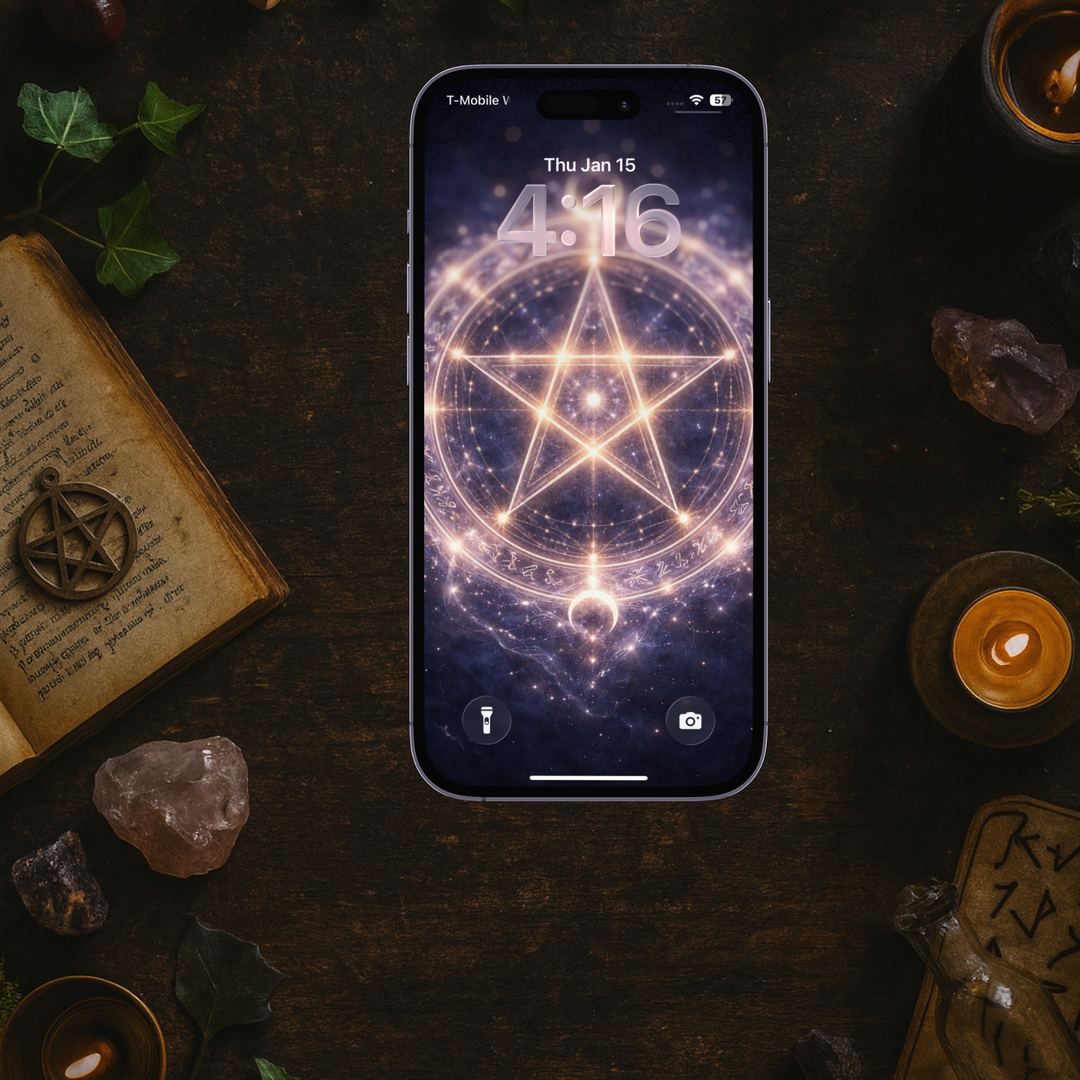 Starlight Protection Circle | Mobile Phone Wallpaper