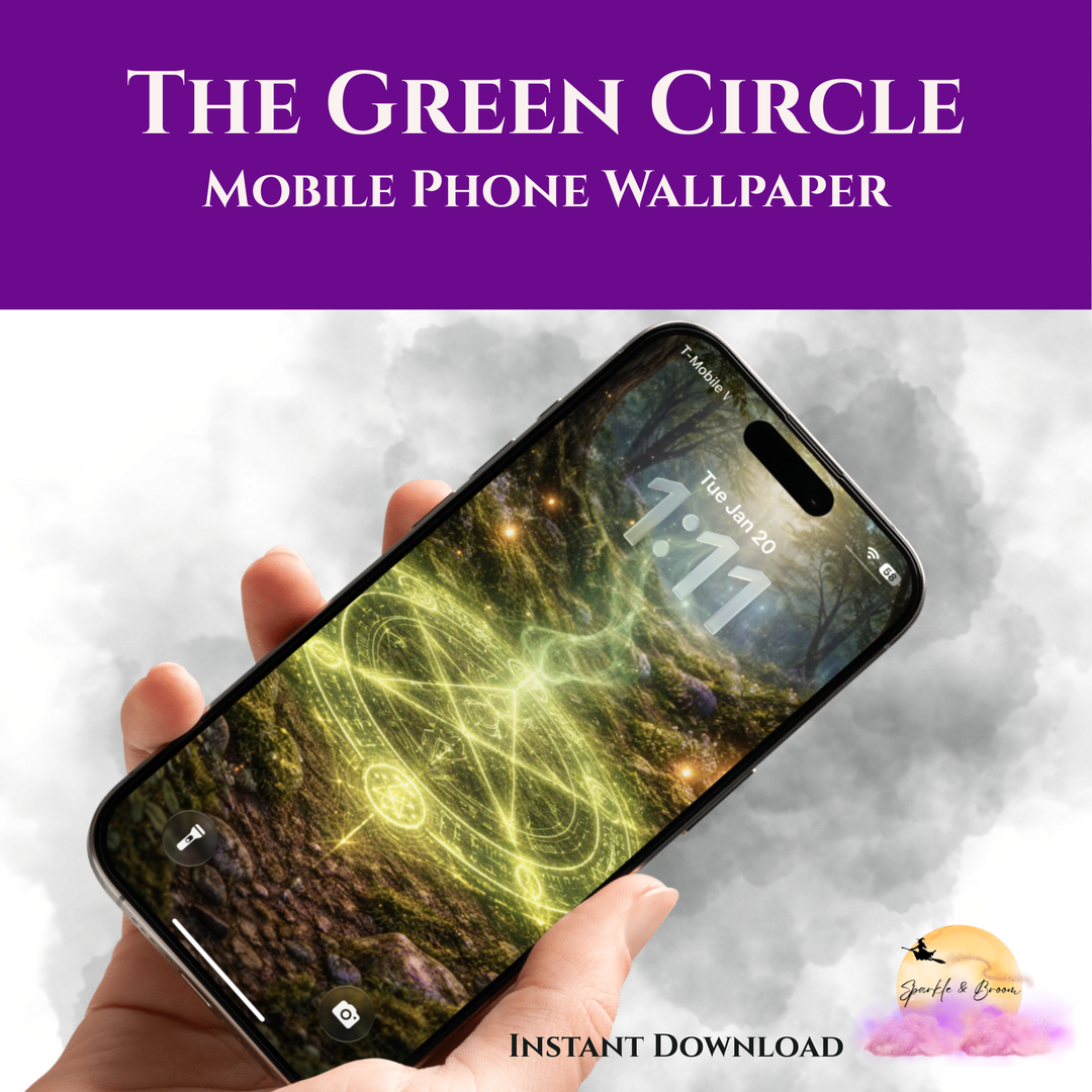 The Green Circle | Mobile Phone Wallpaper