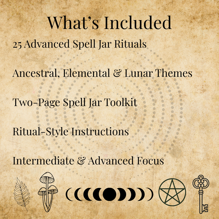 Witchy Jar Magic Volume 2 - Spell Jar Recipe Book