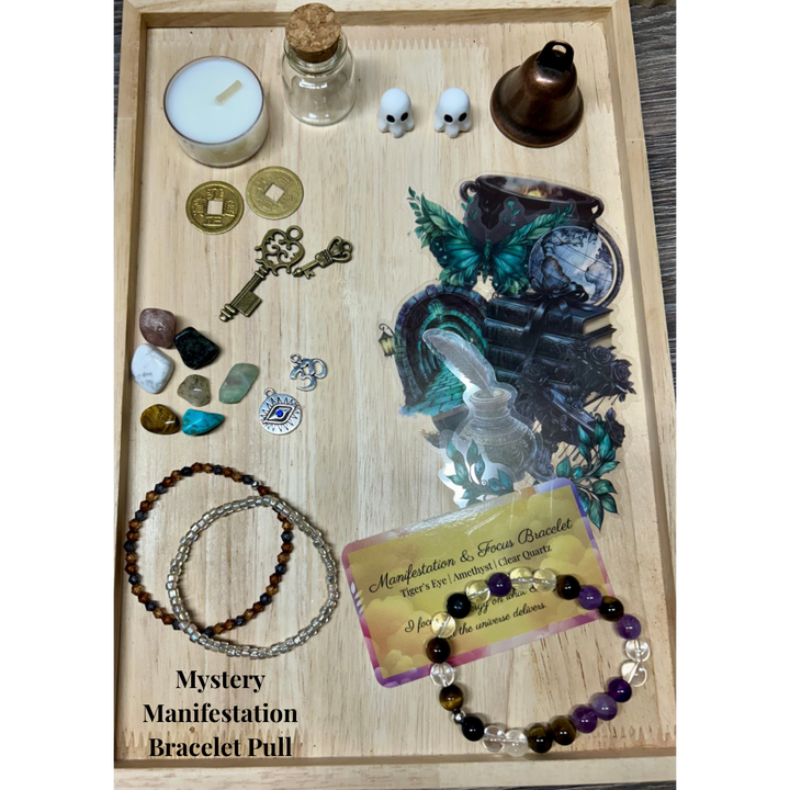 Mystery Manifestation Bracelet Pull – Intention, Charms & Witchy Surprises