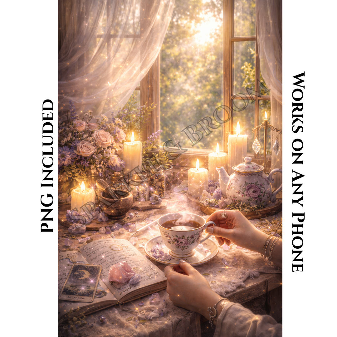 The Witch's Soft Morning | Mobile Phone Wallpaper