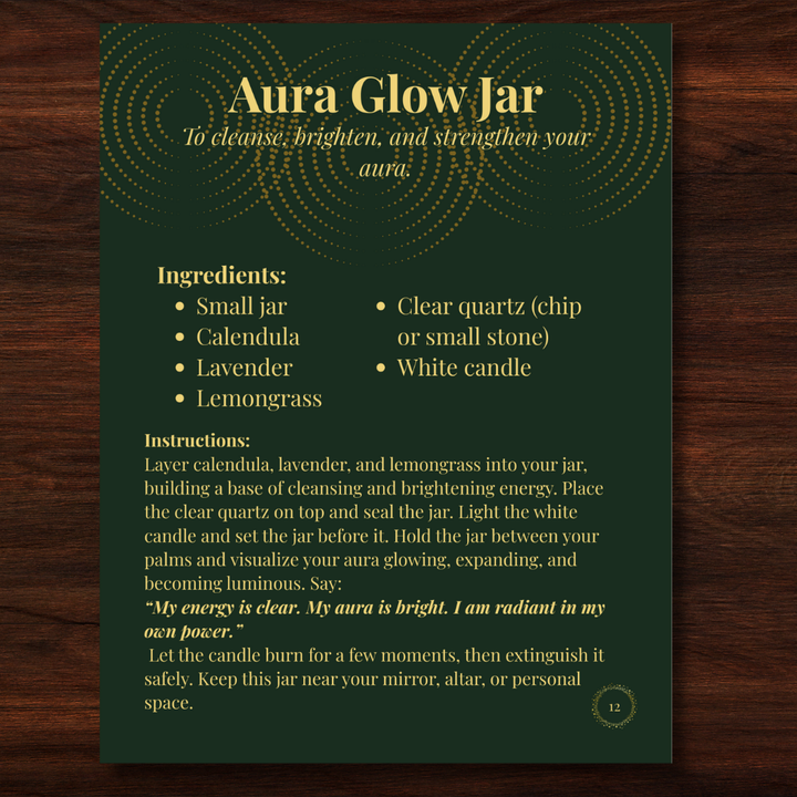 Witchy Jar Magic Volume 2 - Spell Jar Recipe Book