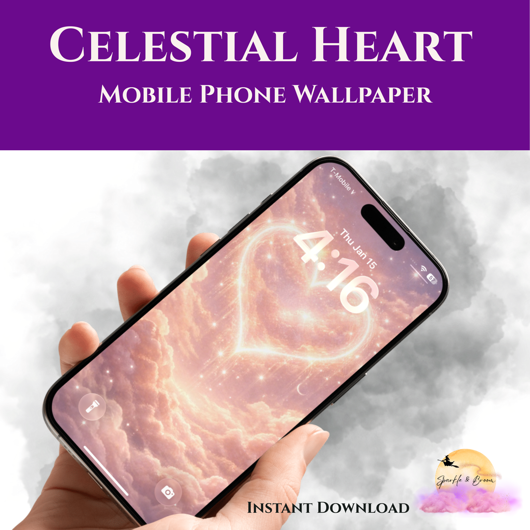 Celestial Heart | Mobile Phone Wallpaper