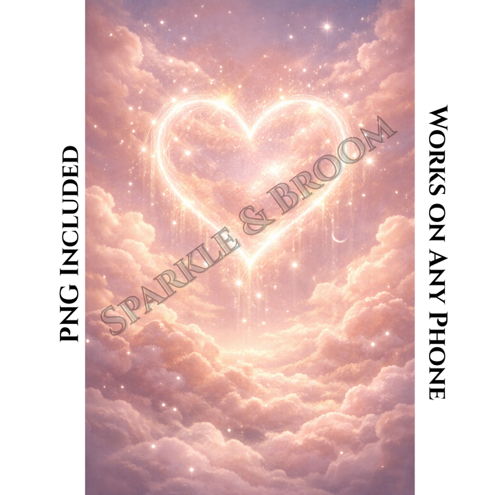 Celestial Heart | Mobile Phone Wallpaper