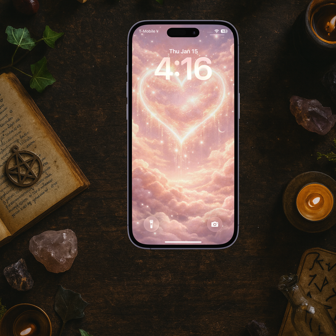 Celestial Heart | Mobile Phone Wallpaper