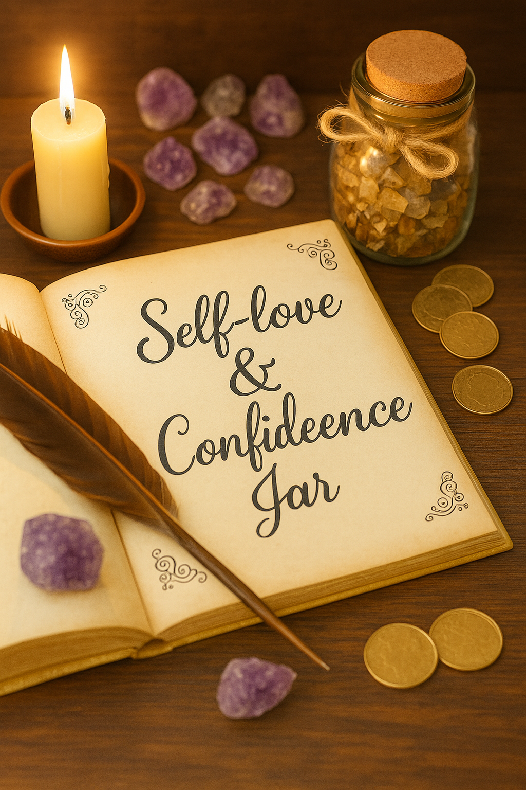 Self-Love & Confidence Jar | Digital Spell Jar Recipe (Instant Download PDF)