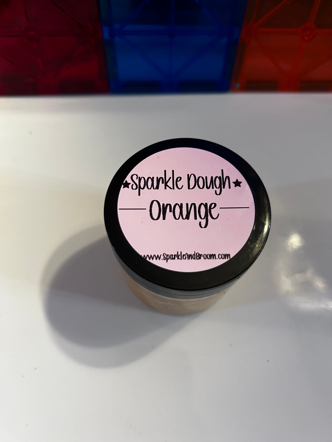 Orange Sparkle Dough