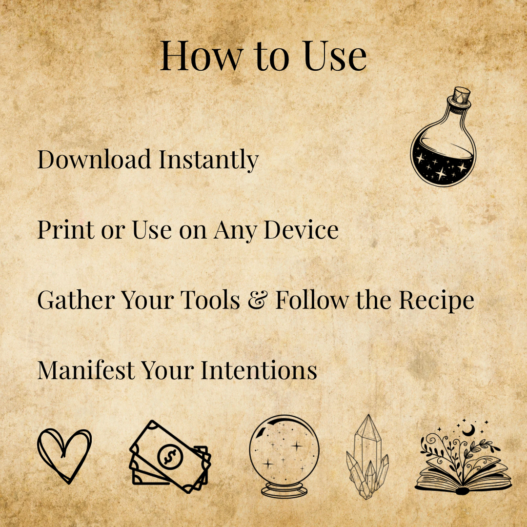 Witchy Jar Magic - Spell Jar Recipe Book