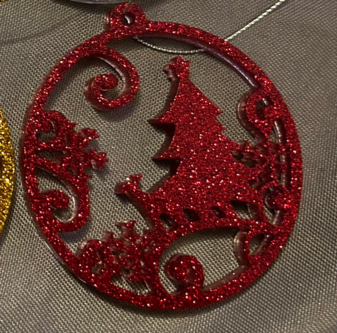 Reindeer & Tree Ornament