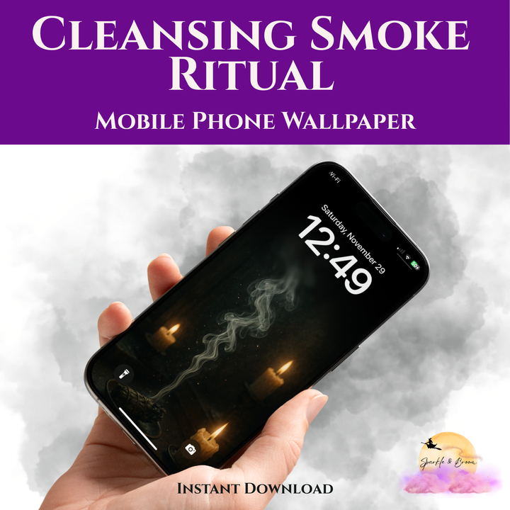 Cleansing Smoke Ritual | Mobile Phone Wallpaper