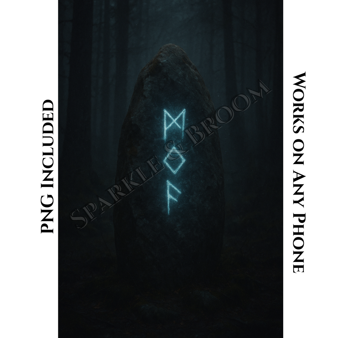 Ancient Runes of Protection | Mobile Phone Wallpaper