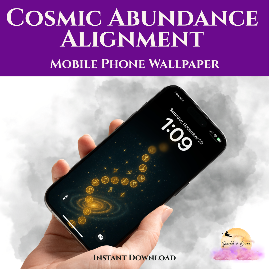 Cosmic Abundance Alignment | Mobile Phone Wallpaper
