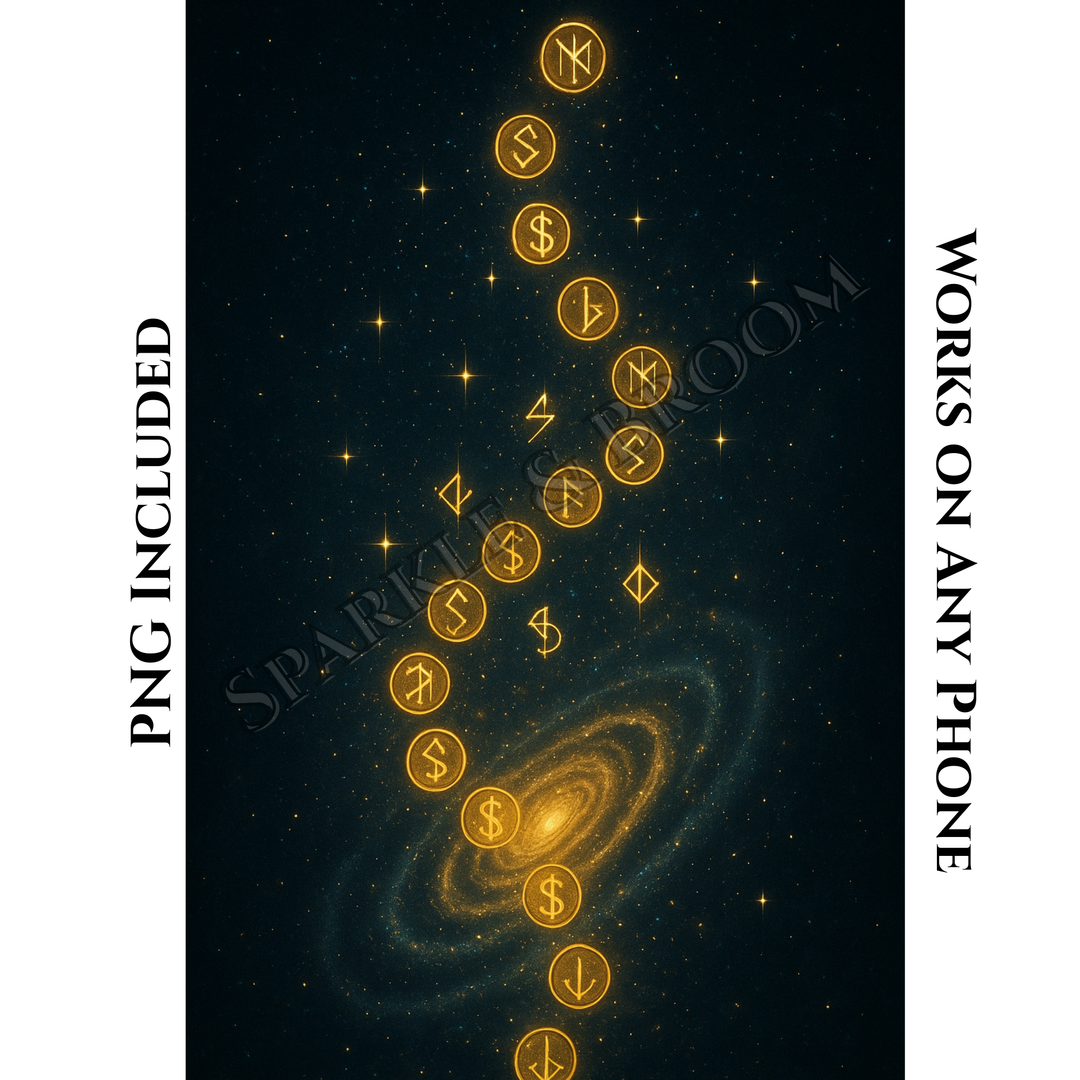 Cosmic Abundance Alignment | Mobile Phone Wallpaper