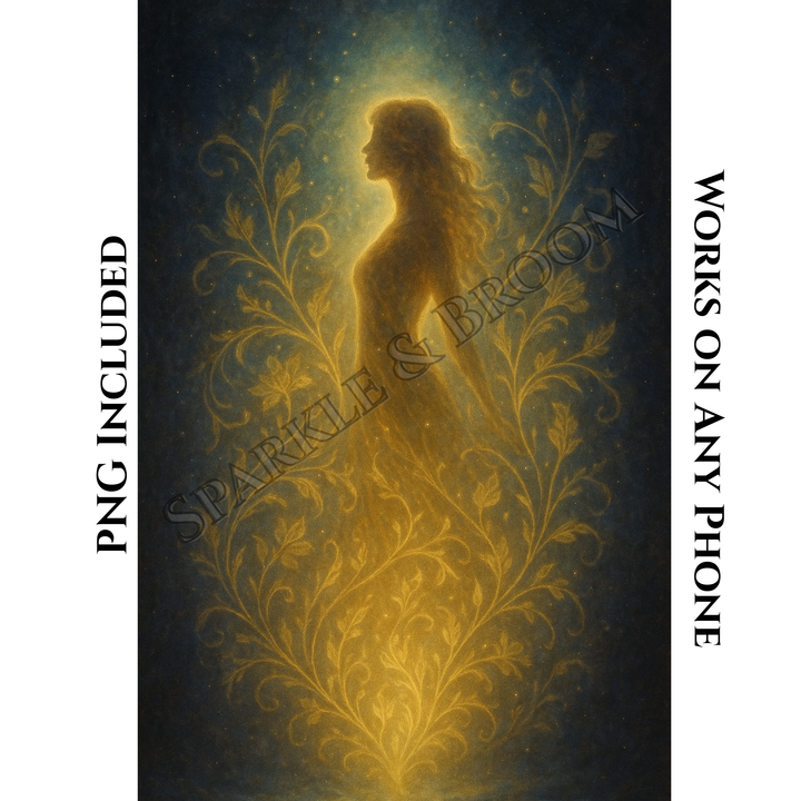 Divine Feminine Awakening | Mobile Phone Wallpaper