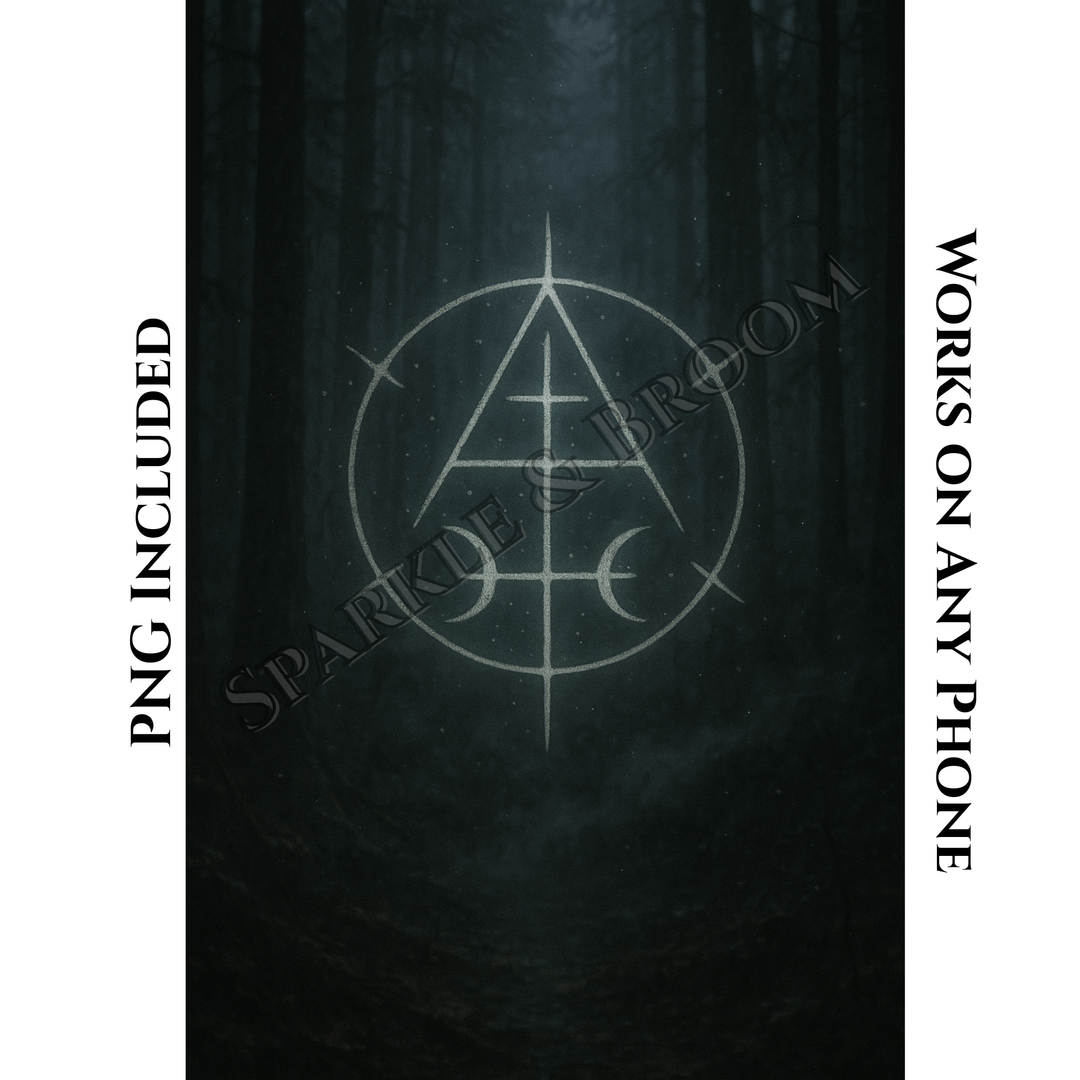 Moonlit Protection Shield | Mobile Phone Wallpaper