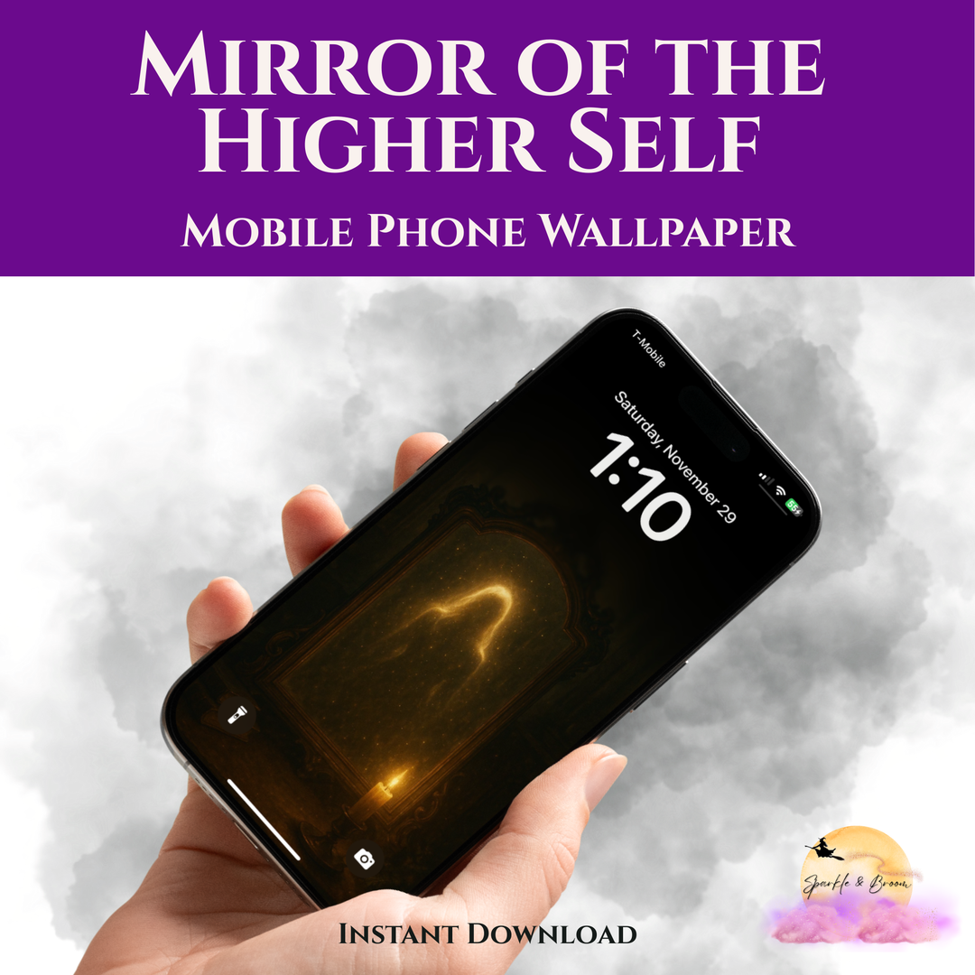Mirror of the Higher Self | Mobile Phone Wallpaper