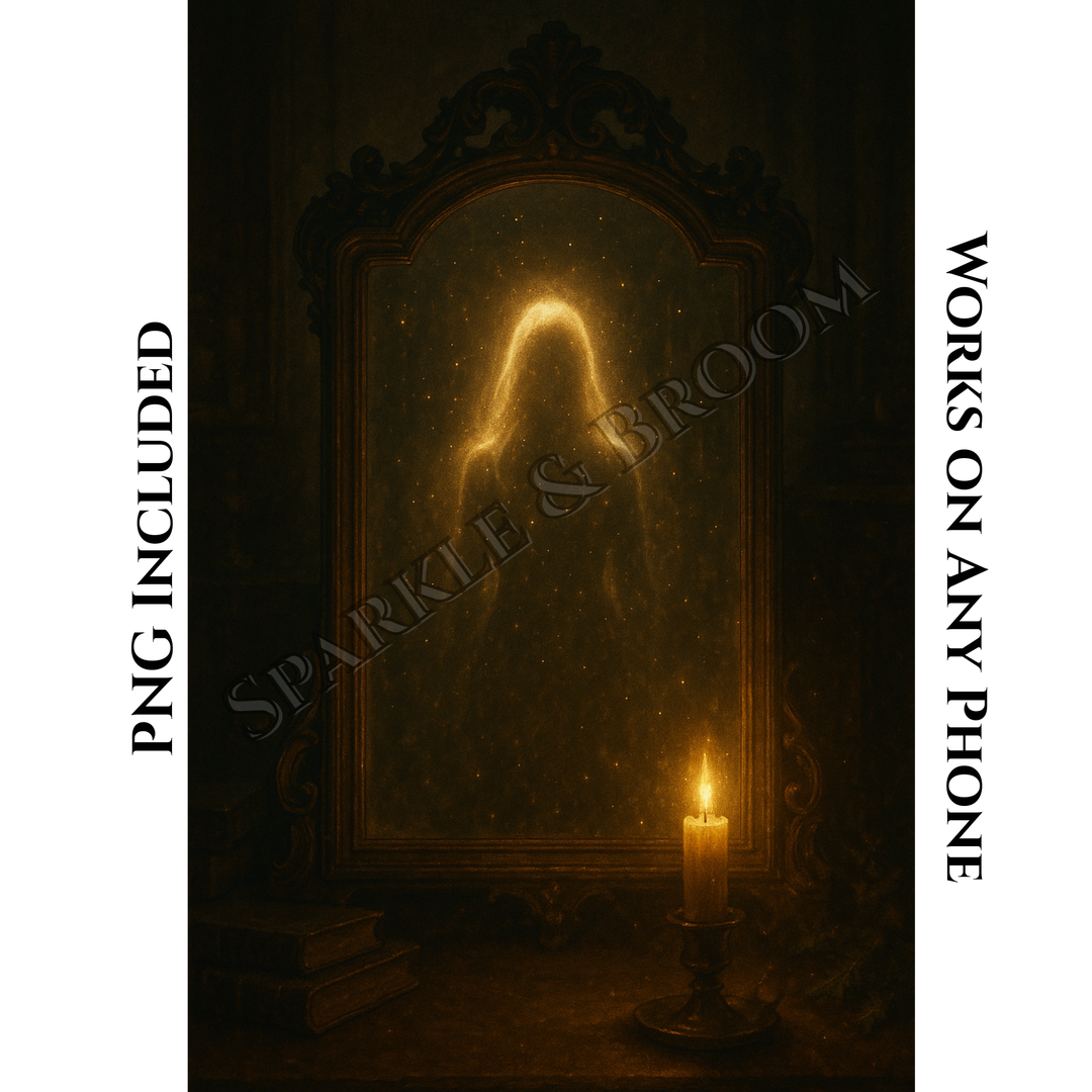 Mirror of the Higher Self | Mobile Phone Wallpaper