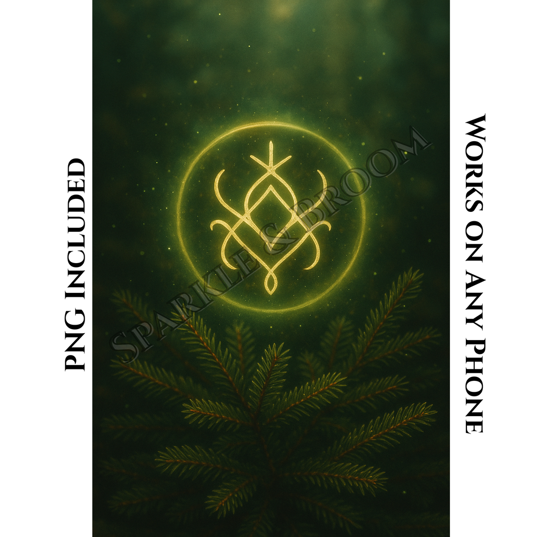 Holiday Family Harmony Sigil | Mobile Phone Wallpaper