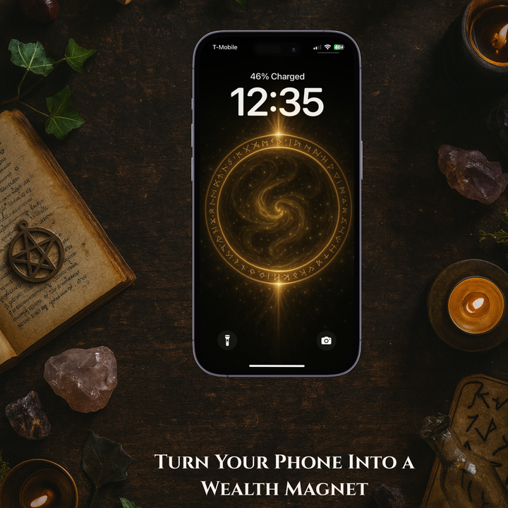 Wealth Portal of Abundance | Mobile Phone Wallpaper