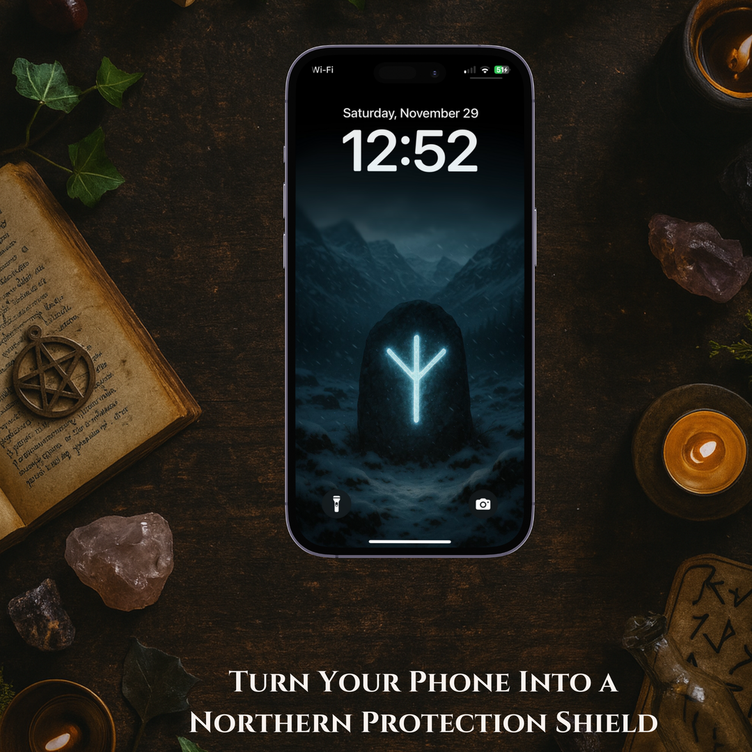 Protection Rune of the North | Mobile Phone Wallpaper