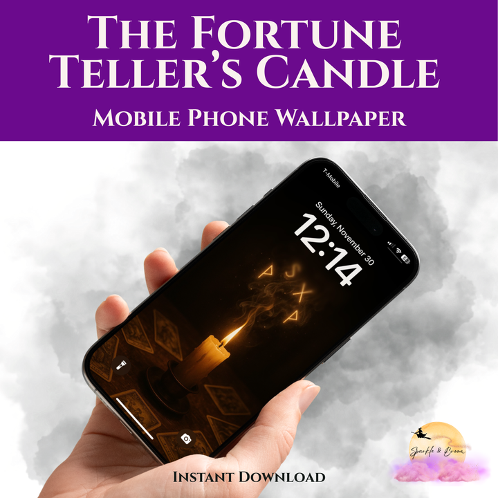 The Fortune Teller's Candle | Mobile Phone Wallpaper