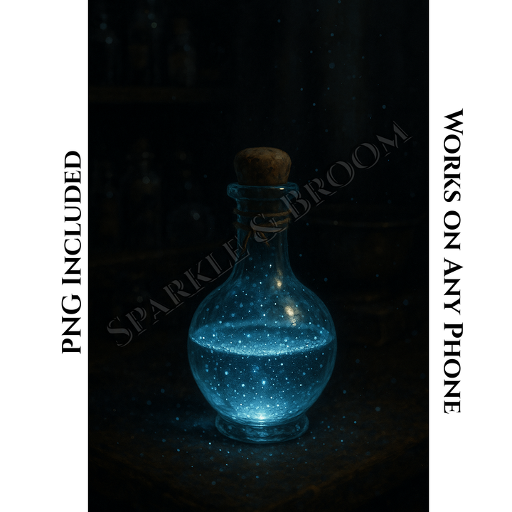 Moonwater Blessing Bottle | Mobile Phone Wallpaper