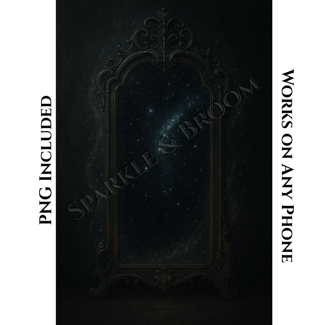 Night Witch Oracle Mirror | Mobile Phone Wallpaper