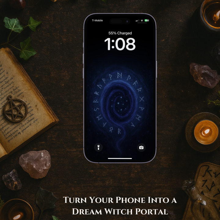 Dream Portal of the Night Witch | Mobile Phone Wallpaper