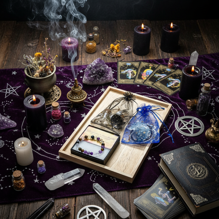Mystery Manifestation Bracelet Pull – Intention, Charms & Witchy Surprises