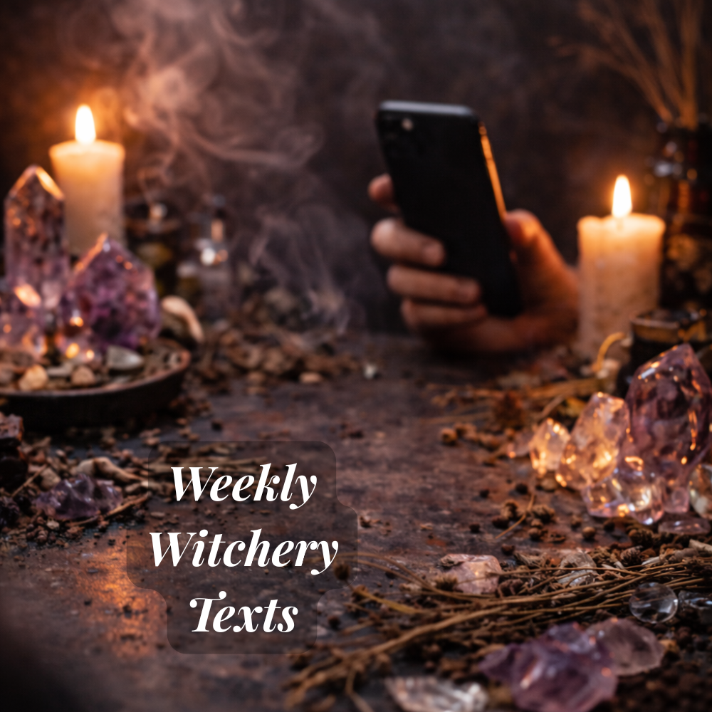Weekly Witchery — A Friday Ritual Text Message (Spells & Guidance)