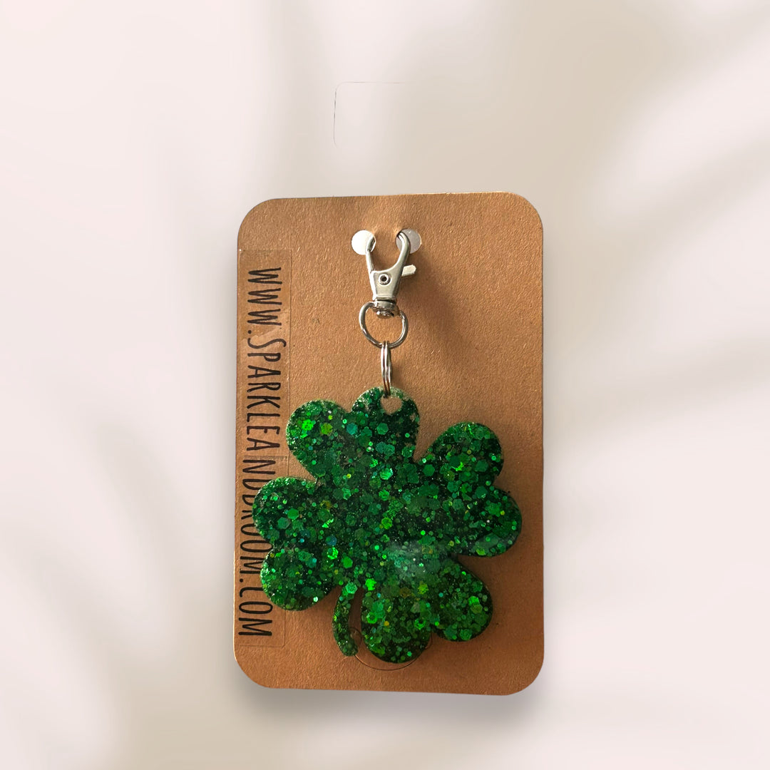 4-leaf clover keychain CLOSEOUT